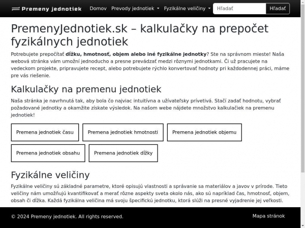 premenyjednotiek.sk