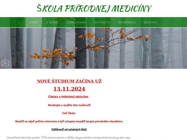 skolaprirodnejmediciny.sk